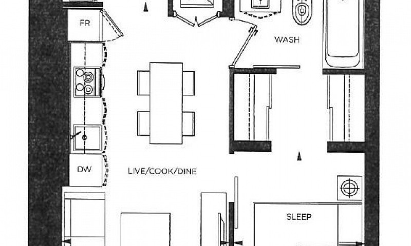 Furnished 1 Bedroom ...