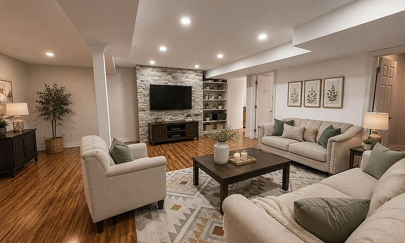 3 Beds, 1 Bath Basem...