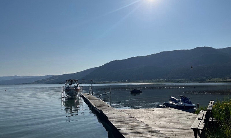 Large Okanagan Lakef...