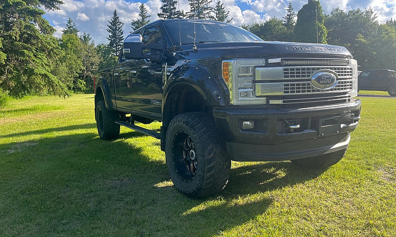 2017 F350 Platinum 6...
