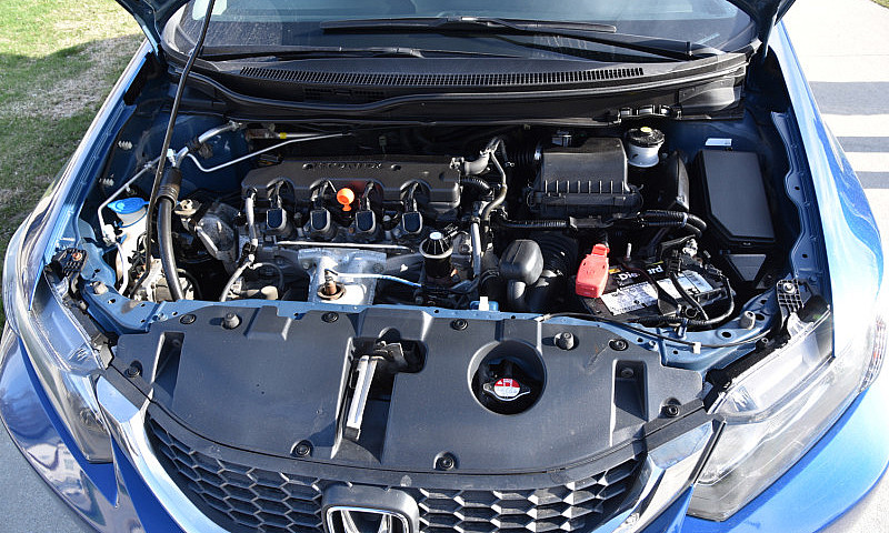 Blue 2014 Honda Civi...