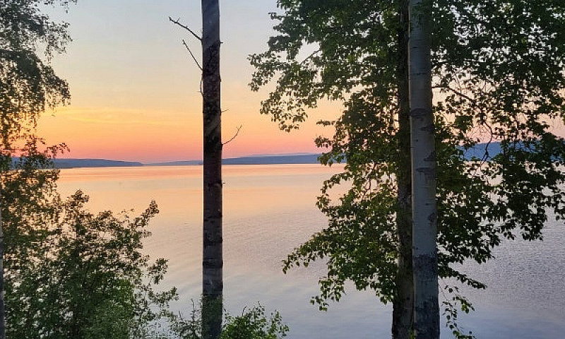Babine Lake Cabin At...