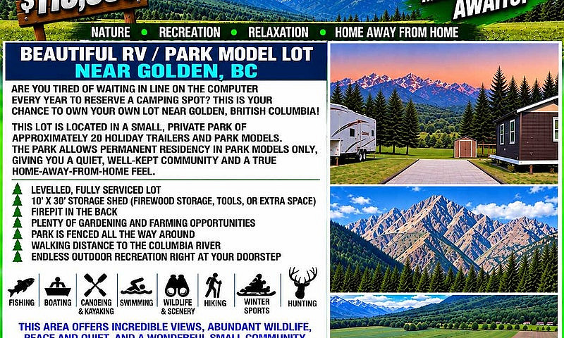 Golden, Bc Rv/Park M...