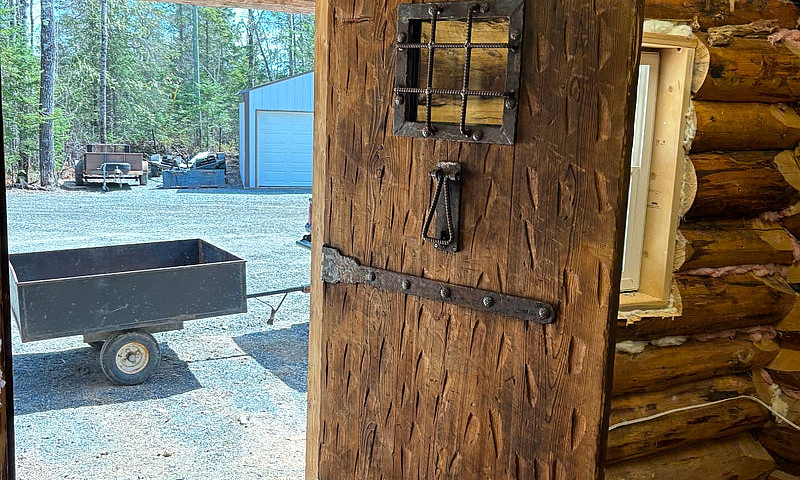 Hand Made Log Cabin...