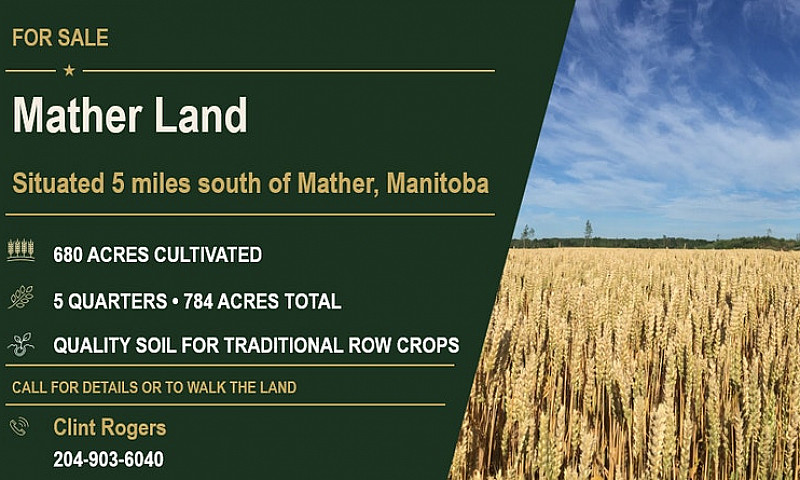 Farmland In Mather, ...