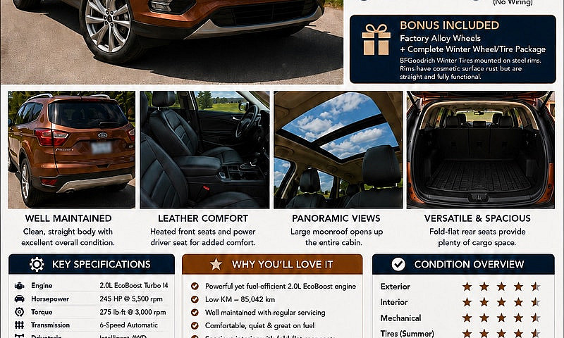 2017 Ford Escape Se ...