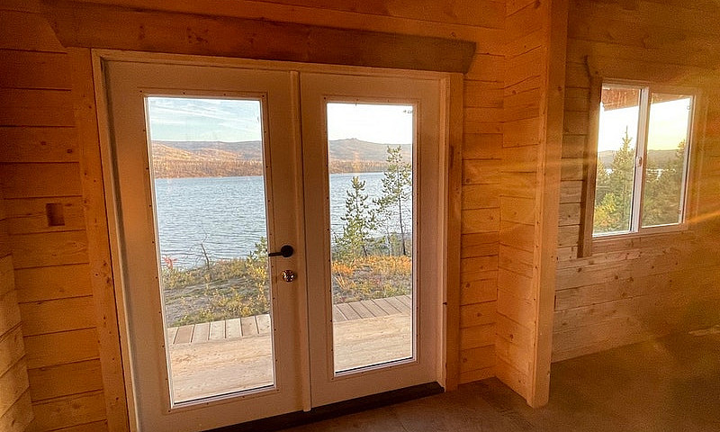 Wilderness Cabin On ...