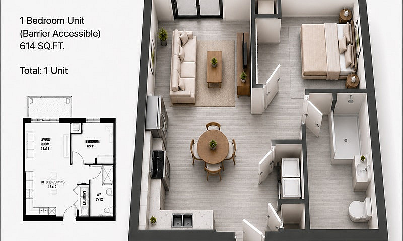 Brand-New Apartments...