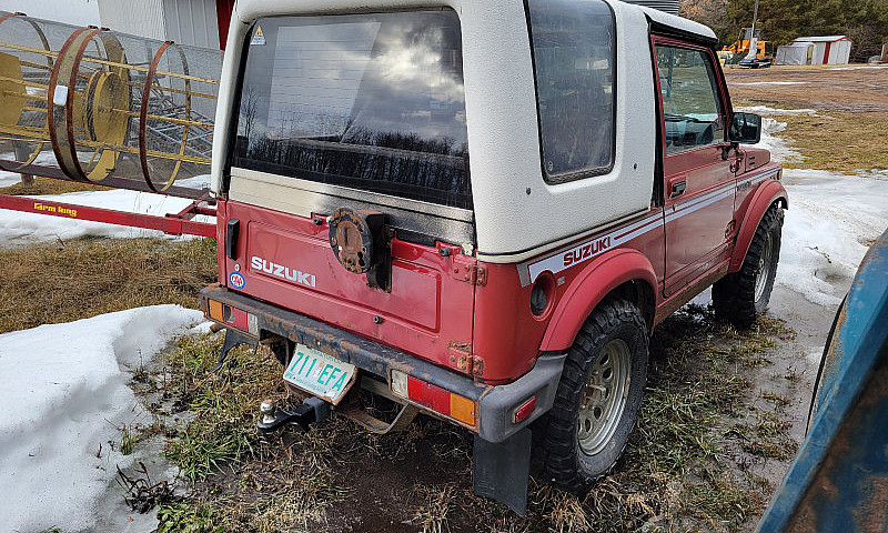 88 Suzuki Samurai...