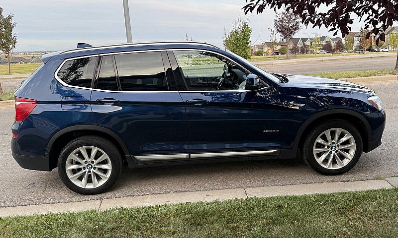 2016 Bmw X3 Blue...
