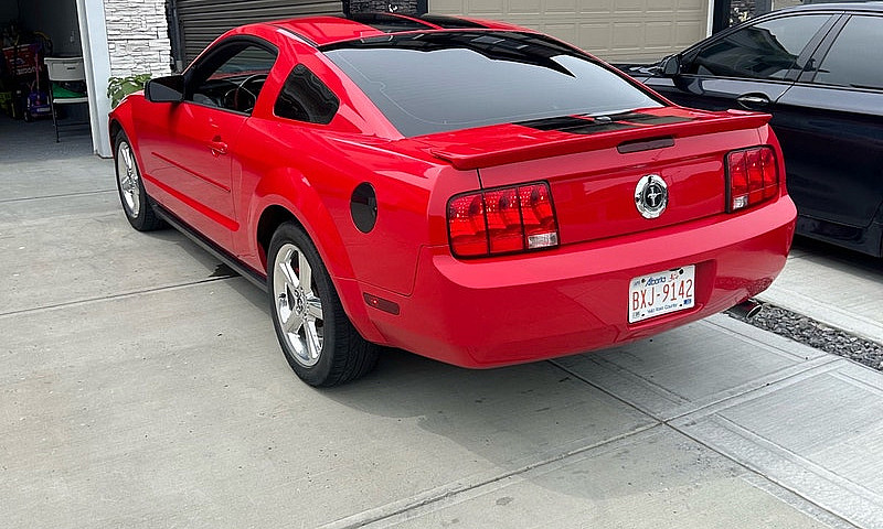 Red Mustang 2008...