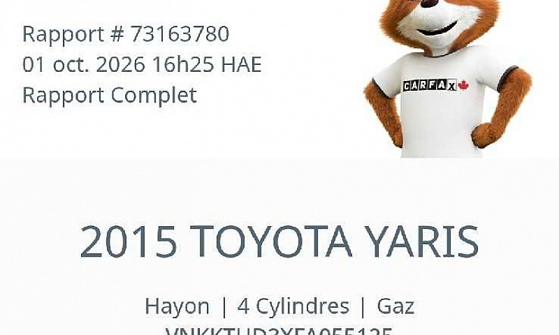 Toyota Yaris 2015 Au...