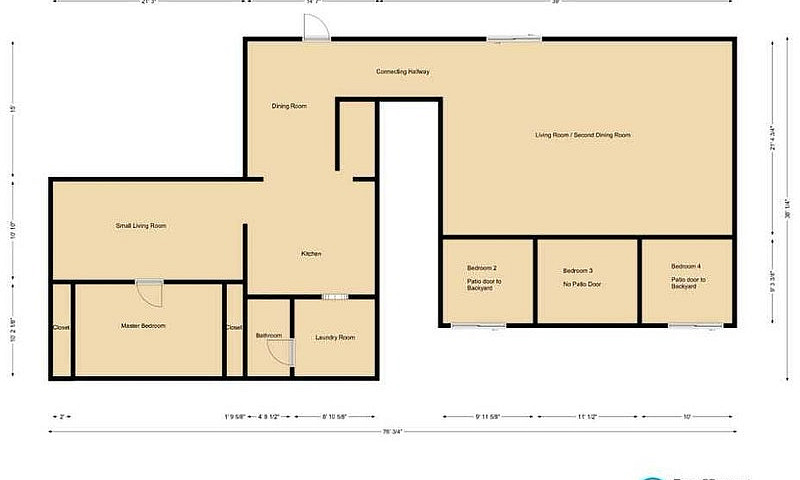 2300 Sq Foot 4 Bedro...