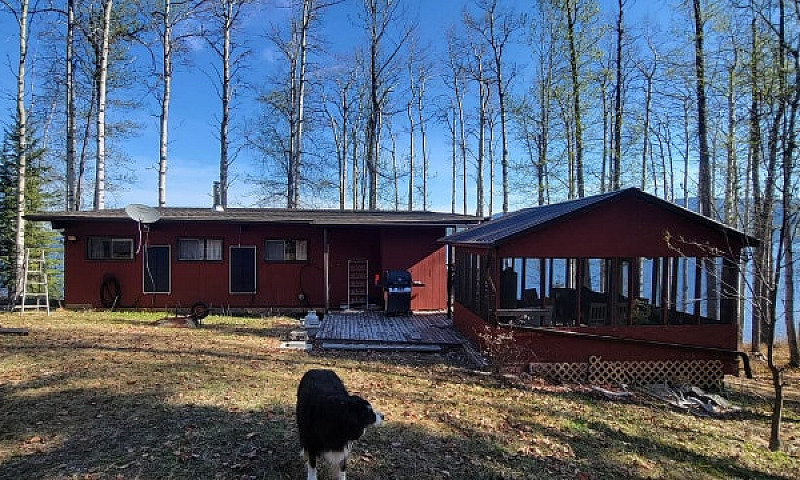 Babine Lake Cabin At...