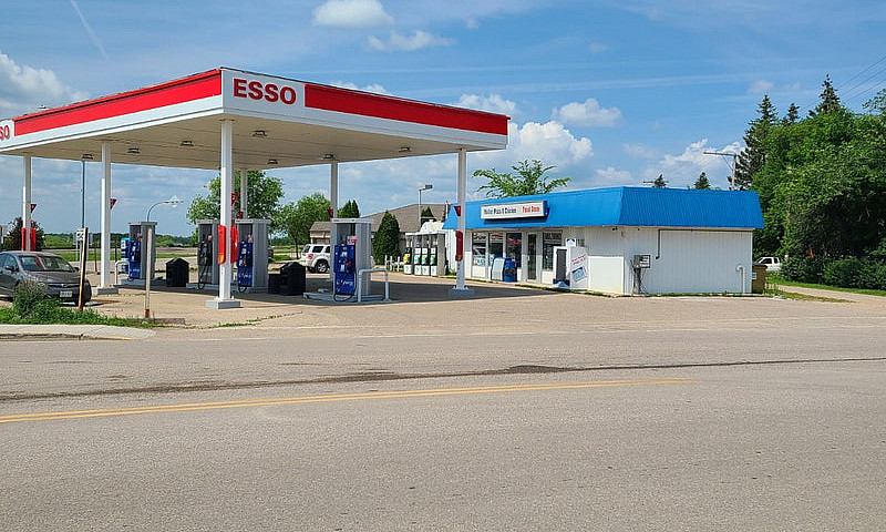 Esso Gas Station Wit...