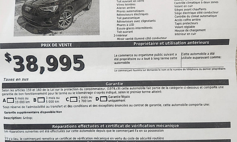 Audi Q3 2021 Black O...