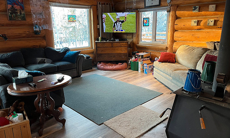 Log Home For Sale In...
