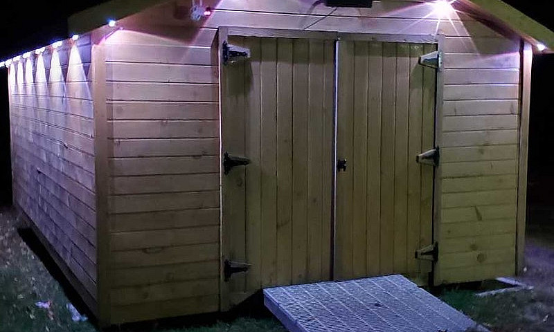 12X20 Finished Shed...