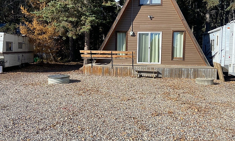 A Frame Cabin...
