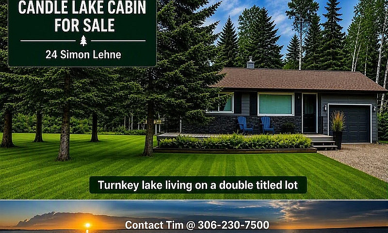 Candle Lake Cabin On...