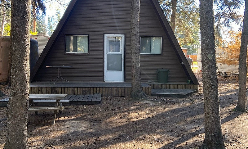 A Frame Cabin...