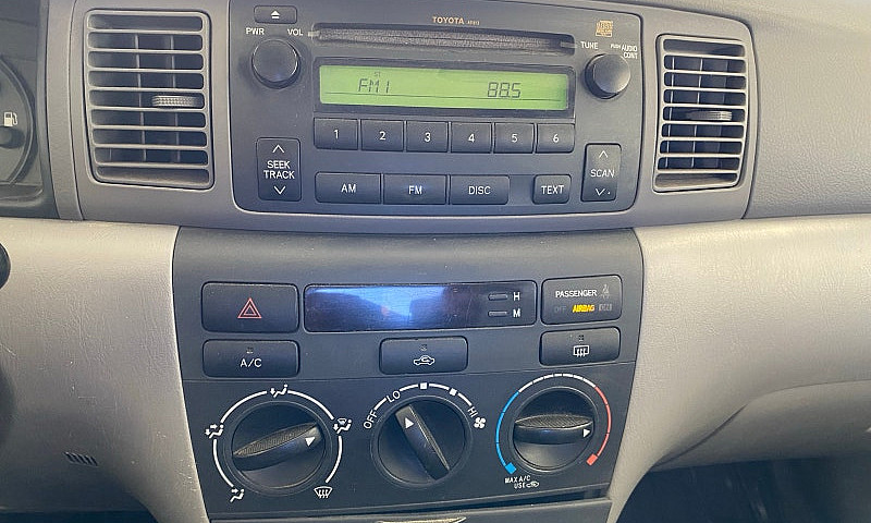 Toyota Corolla...