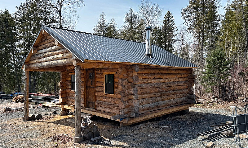 Hand Made Log Cabin...