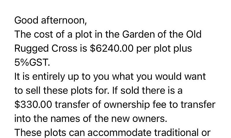 Glen Eden Burial Plo...