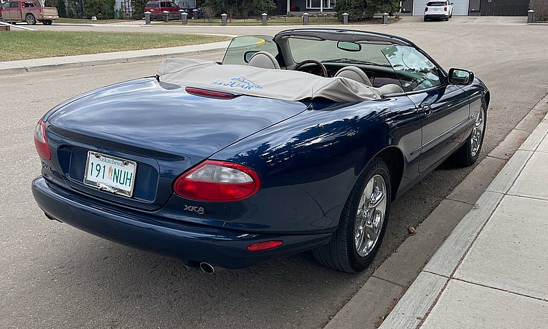 Jaguar Convertible...