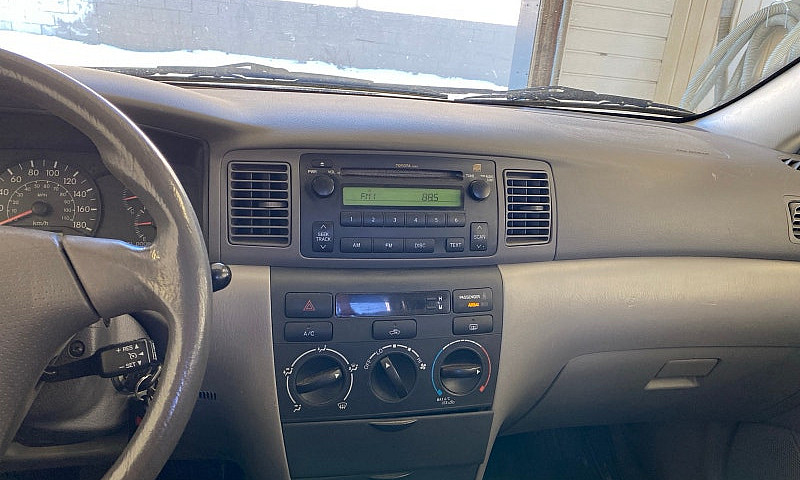 Toyota Corolla...