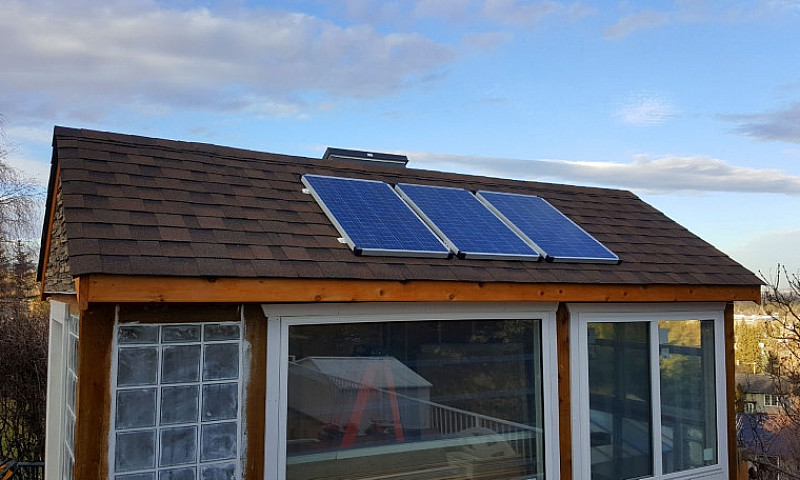 Off-Grid Cabin Solar...