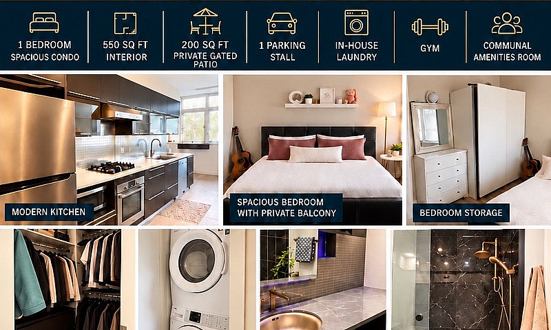 Spacious D/T Condo 1...