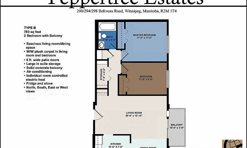2 Bed 1 Bath - St Vi...