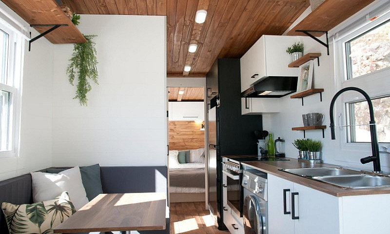 Mini Maison Sur Roue...