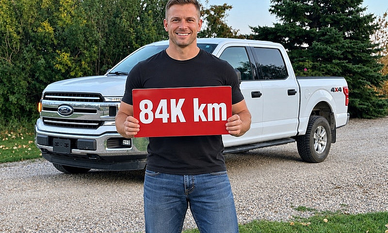 84Km ⭕️ 2018 Ford F1...