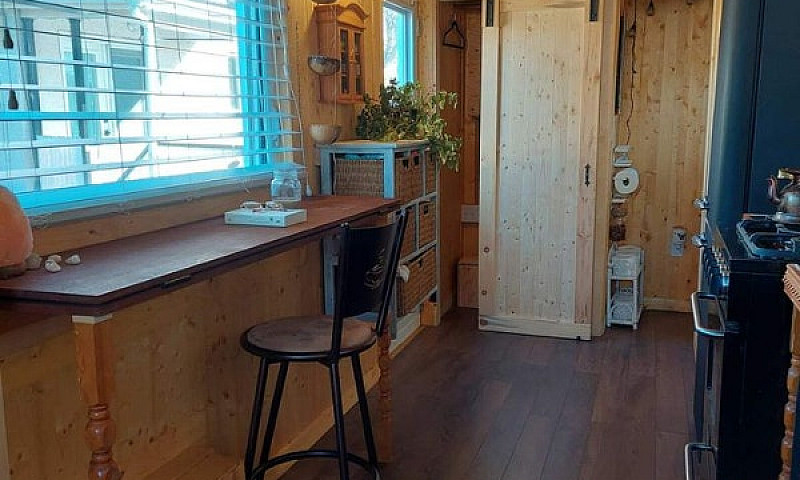 Mini Maison Sur Roue...