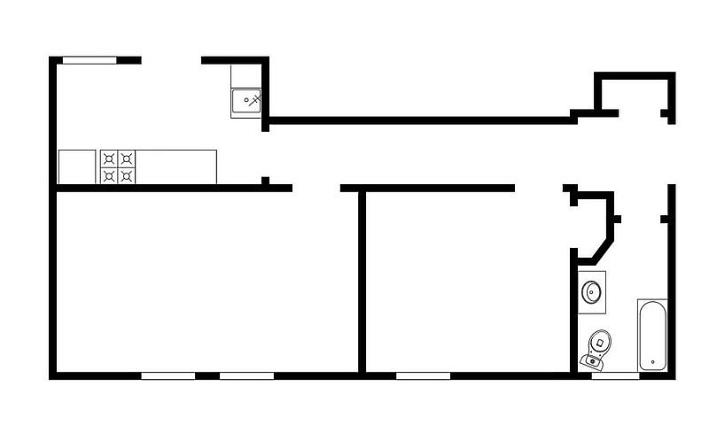 1 Bed 1 Bath Apartme...