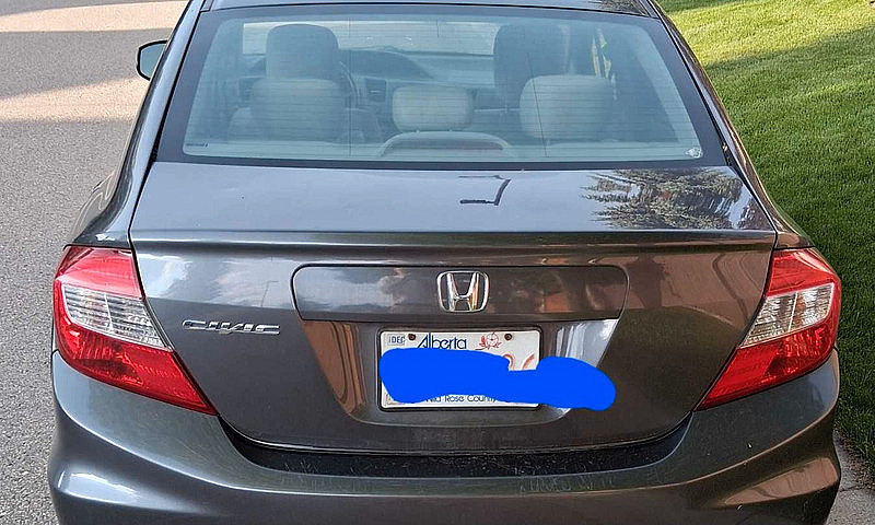 2012 Honda Civic...
