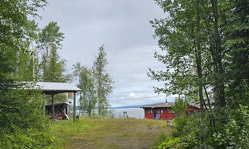 Babine Lake Cabin At...
