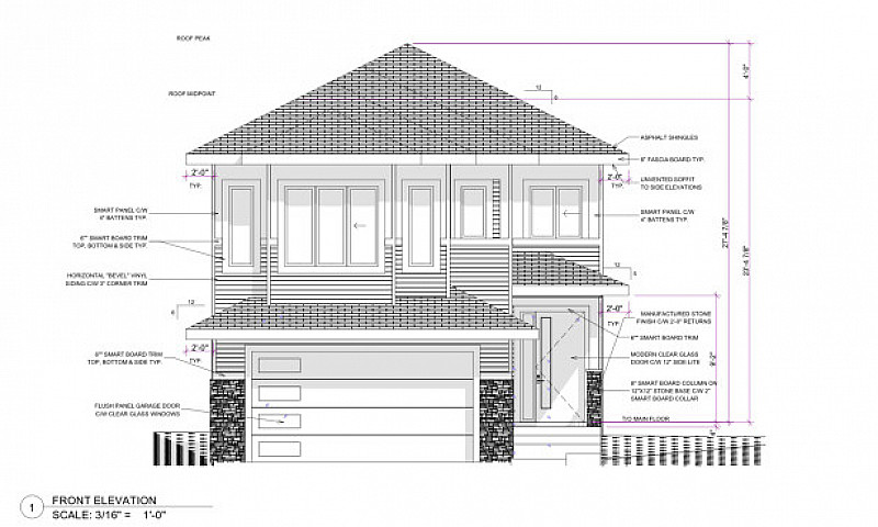 Front Garage House F...