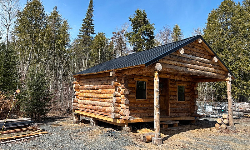 Hand Made Log Cabin...