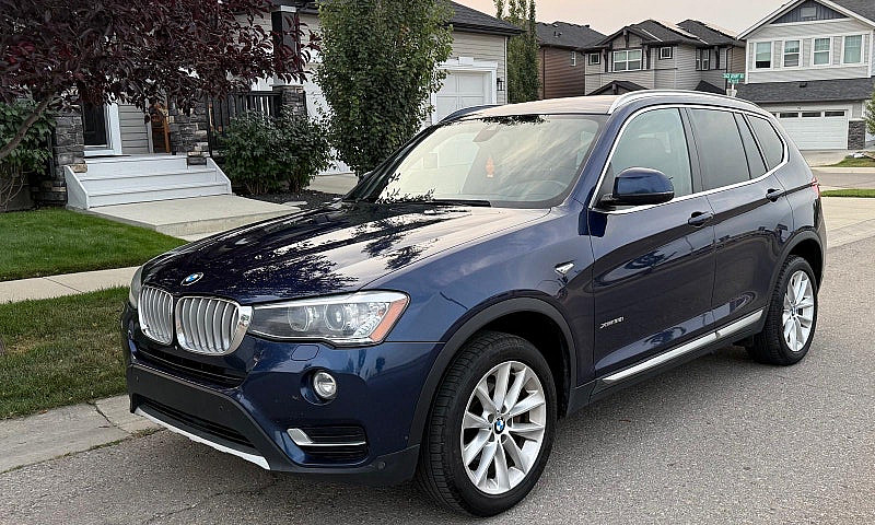 2016 Bmw X3 Blue...