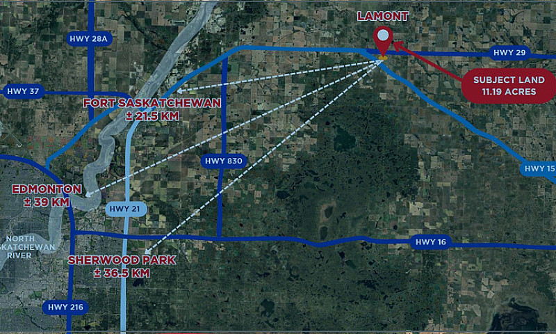 Lamont Ab - 11 Acres...