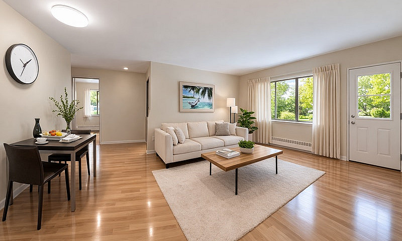 2 Bed - 1 Bath Apart...