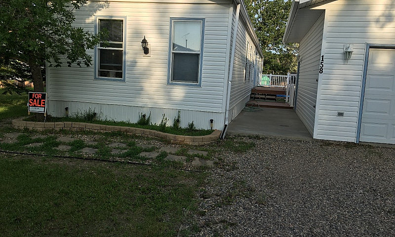 Mobile Home On Owned...