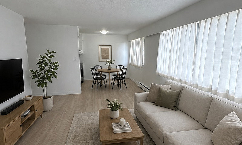 Bright 1-Bedroom Sui...