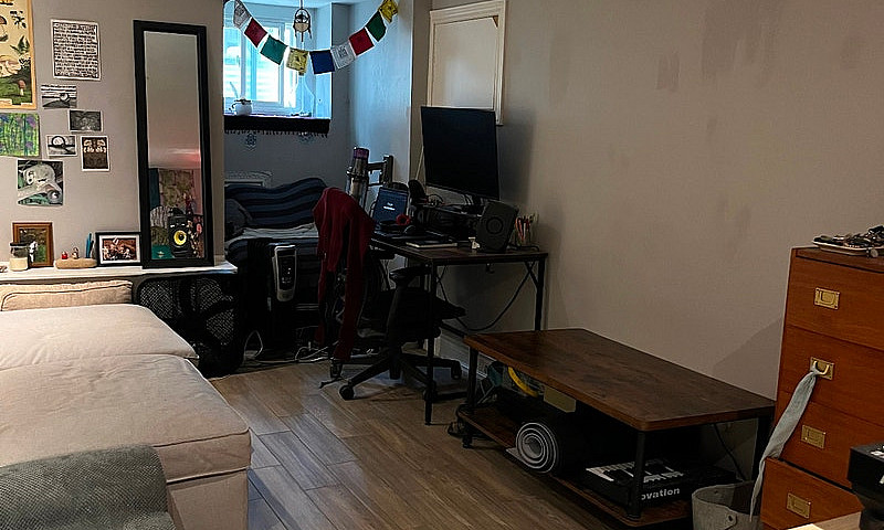 Basement One Bedroom...