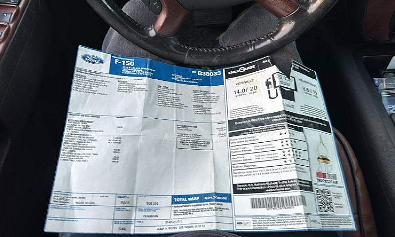 2012 Ford F150...