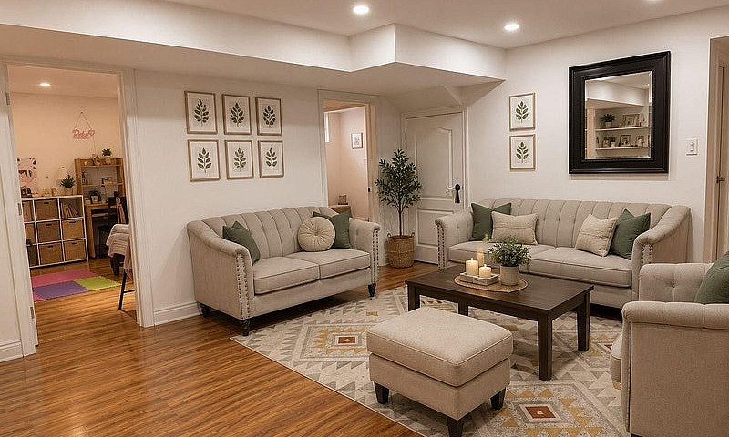 3 Beds, 1 Bath Basem...
