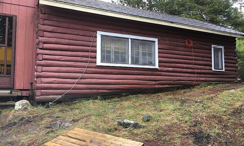 Cabin To Be Moved...
